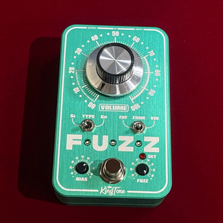 KING TONE GUITAR miniFUZZ V2 Green 【限定カラー】【希少入荷】【SiとGeのサウンドを1台に!】