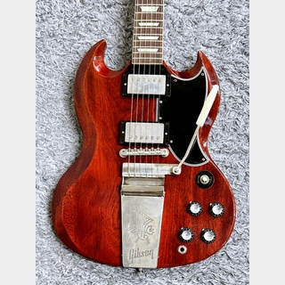 Gibson Custom Shop Murphy Lab 1964 SG Standard With Maestro Vibrola Cherry Red Ultra Light Aged