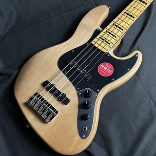 Squier by Fender Classic Vibe ’70s Jazz Bass V Maple Fingerboard Natural エレキベース ジャズベース 5弦