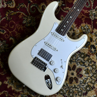 Fender2024 Collection Made in Japan Hybrid II Stratocaster HSS Rosewood Fingerboard Olympic Pearl