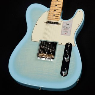 Fender 2024 Collection Made in Japan Hybrid II Telecaster Maple Flame Celeste Blue ≪S/N:JD24030934≫ 【心