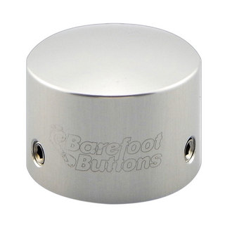 Barefoot ButtonsV1 Tallboy Silver エフェクターフットスイッチボタン