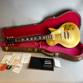 Gibson1956 Les Paul Standard Goldtop Faded Cherry Back VOS NH Double Gold