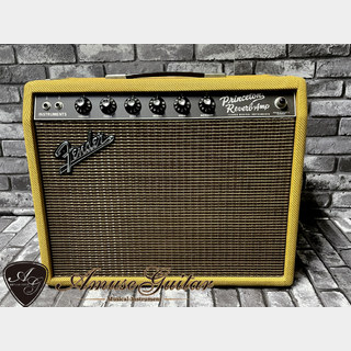 Fender  '65 Princeton Reverb 12" Lacquered Tweed 15W + MOD【Limited Edition】w/Foot Switch & Amp cover