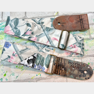 Mother Mary "Belmont Stakes" Guitar Strap 【花柄】 【ハイエンドフロア在庫品】【Made In USA】【ハンドメイド】