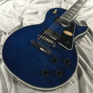 Epiphone Les Paul Custom Quilt Viper Blue (バイパーブルー) エレキギター レスポールカスタム 島村楽器限定