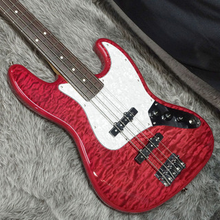Fender2024 Collection Made in Japan Hybrid II Jazz Bass RW Quilt Red Beryl