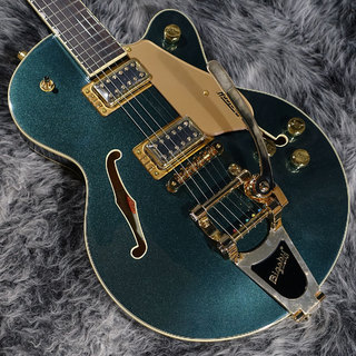 GretschG5655TG Electromatic Center Block Jr. Single-Cut with Bigsby Cadillac Green