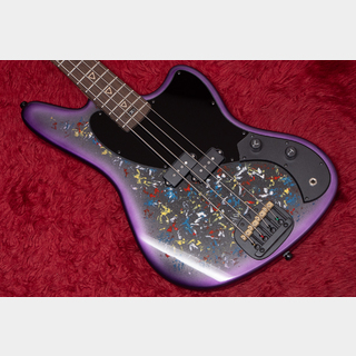 Valiant Guitars Jupiter Bass Wild Flowers Purple 3.725kg #Bj23039【GIB横浜】