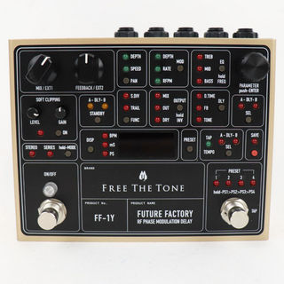 Free The Tone【中古】 Free The Tone FF-1Y FUTURE FACTORY RF PHASE MODULATION DELAY ギターエフェクター