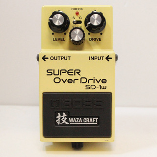 BOSS SD-1W 技クラフト【美品】 BOSS SD-1W(J) エフェクター 技クラフト WAZA CRAFT 【日本製