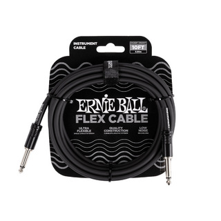 取り回しの良さが魅力のERNIE BALL“フレックス・ケーブル”に新色が登場