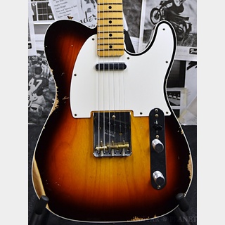 Fender Custom Shop ~Custom Collection~ 1959 Telecaster Custom Relic -Wide Fade Chocolate 3 Color Sunburst-