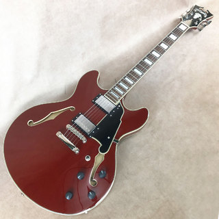 D'Angelico Premier DC, Burnt Red