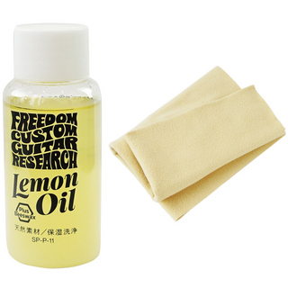 FREEDOM CUSTOM GUITAR RESEARCHSP-P-11 Lemon Oil & SP-P-10 Polish Cloth レモンオイル＆ポリッシュクロスセット