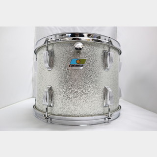 Ludwig Vintage 70s Ludwig B/Oバッジ 14x10TT SilverSparkle オリジナルカラータム