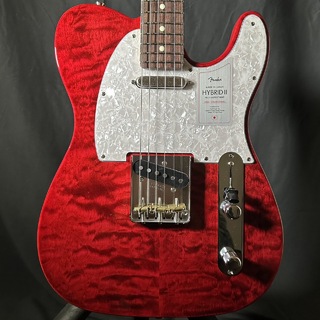 Fender Made in Japan Hybrid II 2024 Collection Telecaster Quilt Red Beryl 【現物画像】