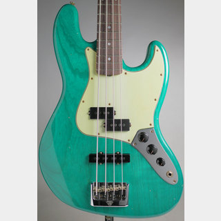 Fender Custom Shop 2025 Limited Edition Jazz Bass Special Journeyman Relic / Teal Green Transparent