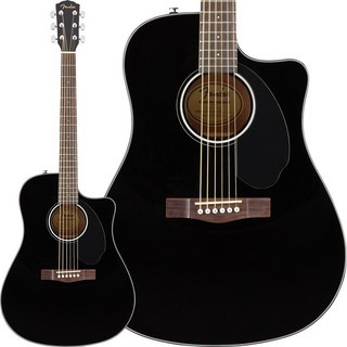 Fender Acoustics 【特価】 CD-60SCE Dreadnought (Black)