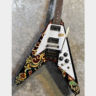 Epiphone Inspired by Gibson Custom Jimi Hendrix "Love Drops" Flying V #24061528368【3.58kg】【待望の入荷!】