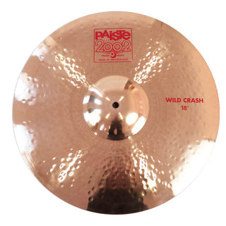 PAiSTe 【中古】 PAISTE 2002 Wild Crash 18インチ クラッシュシンバル