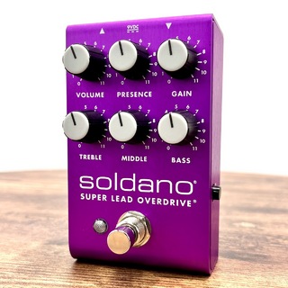 Soldano SLO PEDAL Purple Anodized Super Lead Overdrive