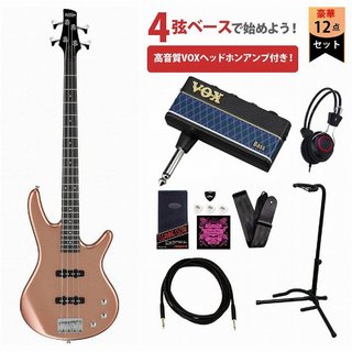 Ibanez GSR180-CM Copper Metallic ジオ アイバニーズ VOXヘッドホンアンプ3付属エレキベース初心者セットR【WEBSH