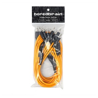Boredbrain MusicEurorack Patch Cables Essential 12-Pack Solar Orange パッチケーブル 12本パック