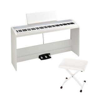 KORGコルグ B2SP WH 電子ピアノ X型椅子付きセット