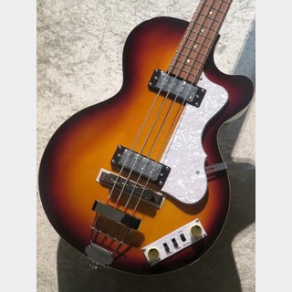 Hofner 【隠れさざ波バック杢個体】Club Bass Ignition Premium Edition - Sunburst- #Y0701E374【2.44kg】