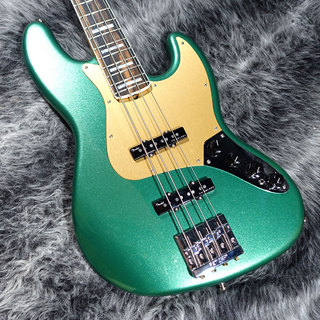 Fender American Ultra Jazz Bass Ebony Fingerboard, Mystic Pine Green