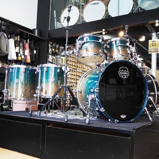 Mapex SATURN EVOLUTION BIRCH-WALNUT 5pc SET-EXOTIC AEGEAN FADE-[22BD・10TT・12TT・14FT・16FT]【展示キズ...