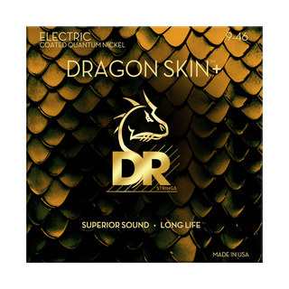 DRDRAGON SKIN＋ DEQ-9/46 9-46 コーティング弦 エレキギター弦