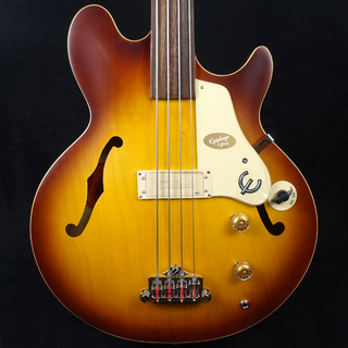 Epiphone Jack Casady Fretless Bass Aged Royal Tan