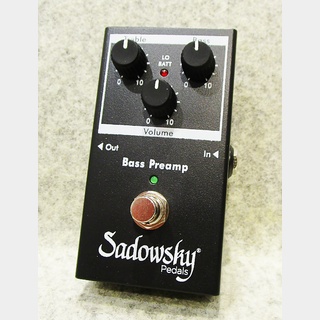 SadowskySBP-2 Bass Preamp V2【未展示品即納可能】【送料無料】