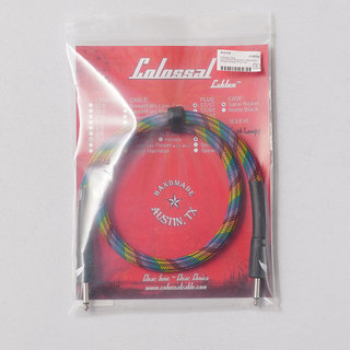 Colossal Cable COLOSSUS SPEAKER CABLE 3FT Straight-Straight Fruit Loop