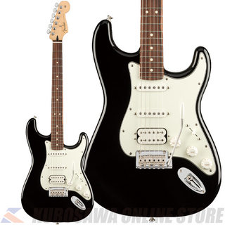 FenderPlayer Stratocaster HSS, Pau Ferro Fingerboard, Black【アクセサリープレゼント】(ご予約受付中)