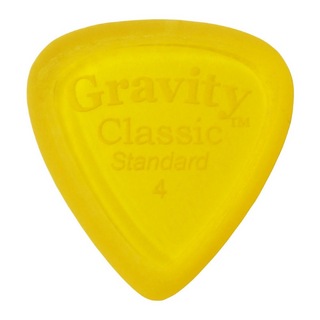 Gravity Guitar PicksClassic -Standard Master Finish- GCLS4M 4.0mm Yellow ギターピック