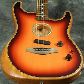 FenderAmerican Acoustasonic Stratocaster 3-Color Sunburst フェンダー エレアコ アコースティックギター [新品