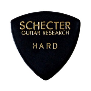 SCHECTERSPD-HN10 BK サンカク型 HARD ナイロン ギターピック×50枚