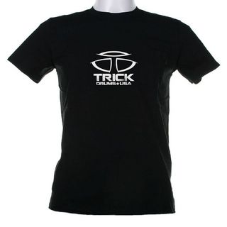TRICK DRUMS CLASSIC LOGO Tシャツ Black