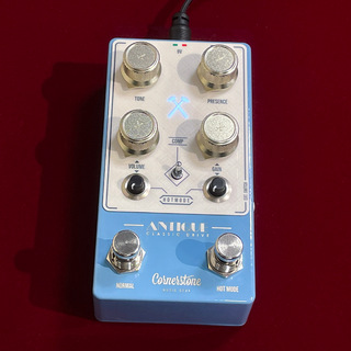 Cornerstone Antique オーバードライブペダル クラシックなTS系をインスパイアした2チャンネル・ドライブ