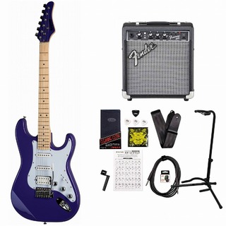 KRAMERFocus VT-211S Purple クレイマー エレキギター 入門 初心者 FenderFrontman10Gアンプ付属エレキギター初心