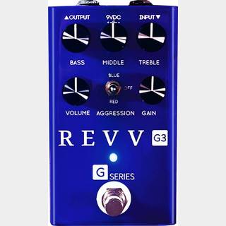 REVV AmplificationG3 Pedal《オーバードライブ / ディストーション》【Webショップ限定】