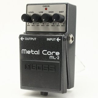 BOSS l Core ML-2 ギターエフェクター美品 BOSS ML-2 メタルコア エフェクター(ボス メタル