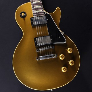 Gibson Custom Shop 1957 Les Paul Standard Reissue Gold Top Dark Back VOS w/Black Plastics (Double Gold) #742290