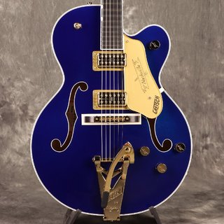 Gretsch G6120TG Players Edition Nashvillewith String-Thru Bigsby and Gold Hardware Azure Metallic[S/N JT2412