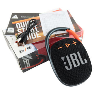 JBL 【中古】 スピーカー Bluetoothスピーカー JBL CLIP4 BK IP67等級 防水防塵性能 クリップ4