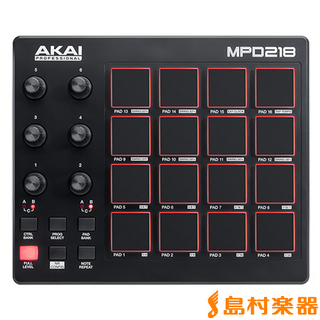 AKAI MPD218 MIDI コントローラー