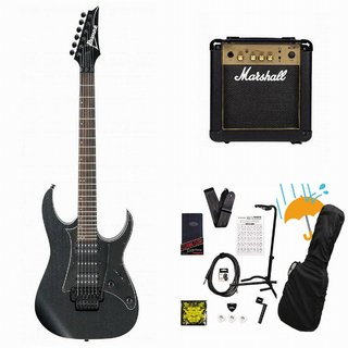 IbanezRG350ZB Weathered Black (WK) エレキギター Marshall MG10アンプ付属エレキギター初心者セットR【WEBSHOP